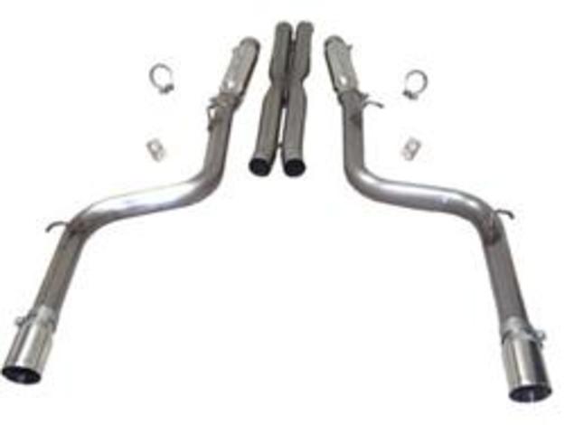 SLP Loudmouth II Exhaust 05-14 Charger, Magnum, 300 SRT8 - Click Image to Close